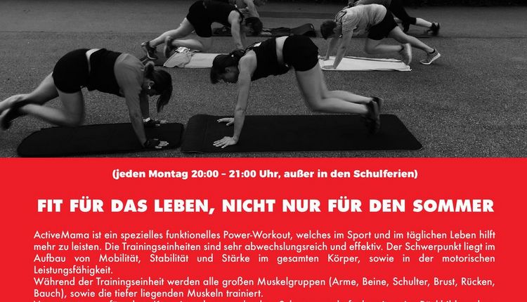 Ab September 19 wieder Active Mama
