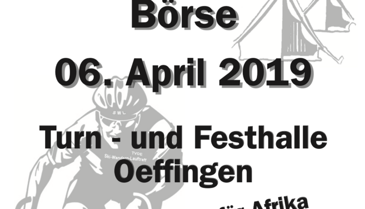 Bike& Outdoorbörse am 06. April 