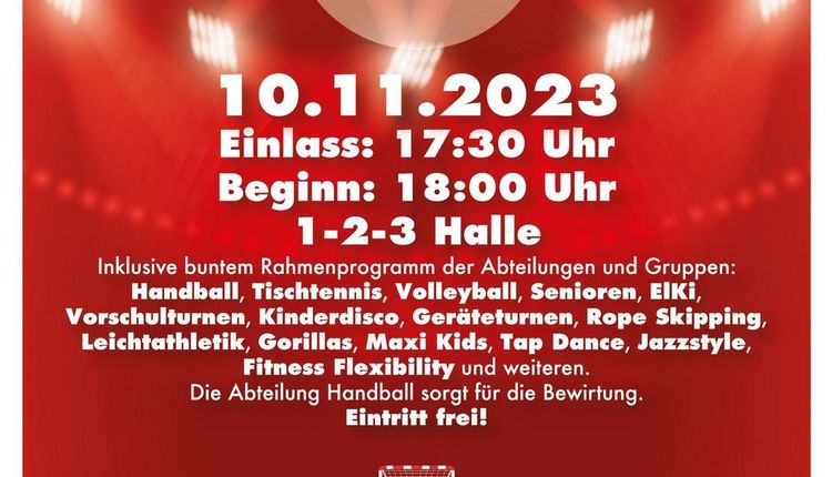 Jubiläums-Hallensportfest 2023