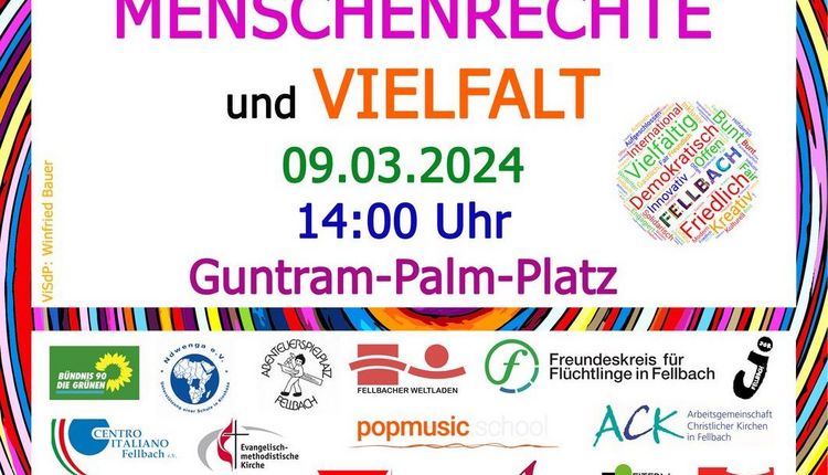 Fellbach - Kundgebung 09.03.24