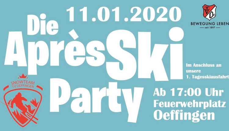 Après Ski Party am 11. Januar