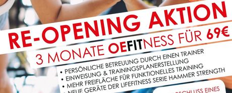 OeFit Re-Opening Aktion