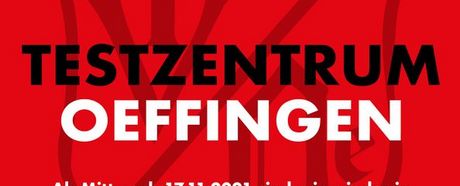 Re-Opening Testzentrum Oeffingen