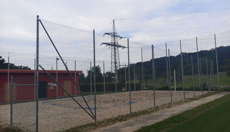 Ballfangzaun für Beachplatz