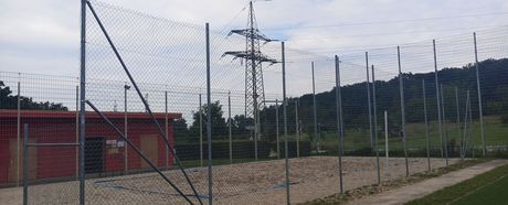 Ballfangzaun für Beachplatz