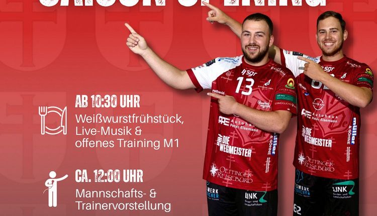 Saison Opening am 13.09.2025