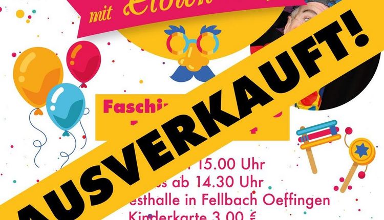 Kinderfasching mit Clown Clip / AUSVERKAUFT