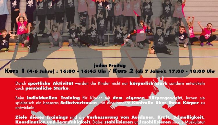 Kinder STARK Machen - Gorilla Workout - Start 24.09.2021 