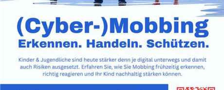 Infoabend: (Cyber-)Mobbing: Erkennen. Handeln. Schützen.
