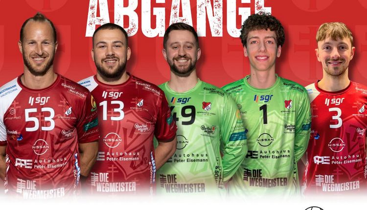 Abgänge: Köngeter, L. Fröschle, Schreiner, Paul & Schweizer