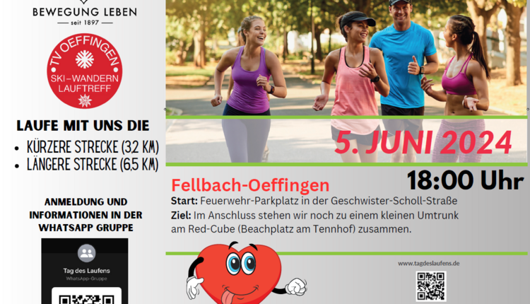 Tag des Laufens 05.06.2024