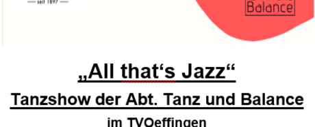 Save the Date: Tanzshow 2026