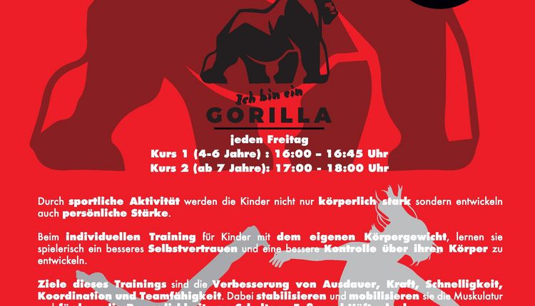 Gorilla - Kinder Stark machen -