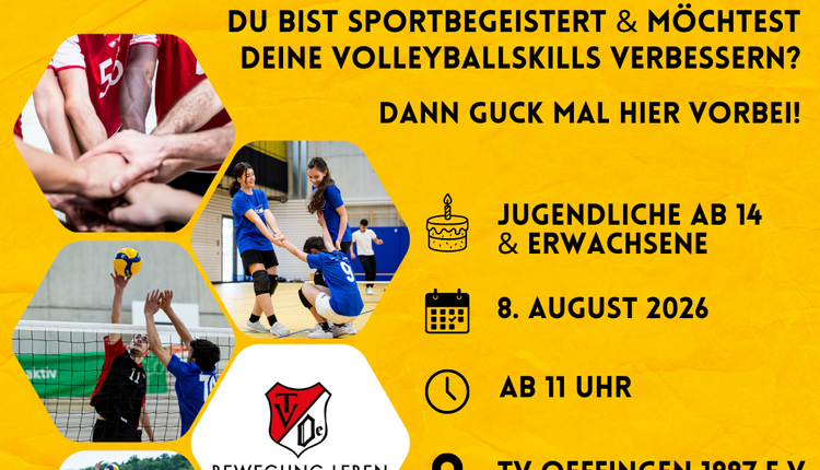 Offenes Beachvolleyball Turnier in Oeffingen
