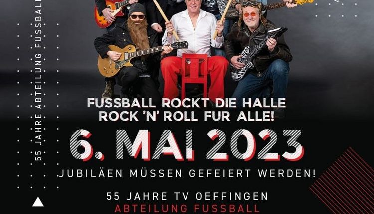 Molch Combo Rock`n Show - Fussball rockt die Halle 