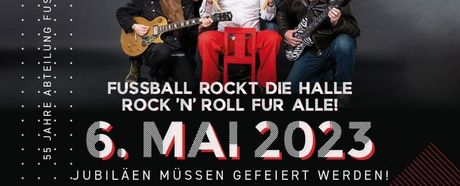 Molch Combo Rock`n Show - Fussball rockt die Halle 