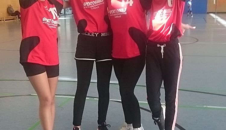 Siegreiche weibliche Jugend U13