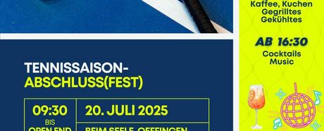 Saison-Abschlussfest der Tennisabteilung