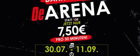 Ferien. Freunde. Fußball. Für 7,50 € statt 18 € in deiner OeArena!
