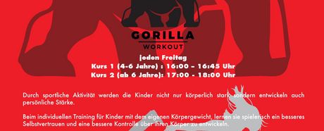 GORILLA FÜR KINDER - Jetzt auch für 4-6 Jährige - und wie gewohnt ab 6 Jahren
