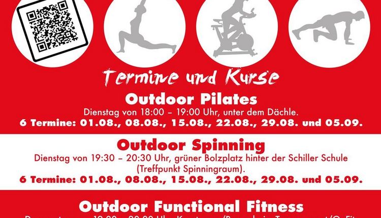 Sportlich bleiben auch in den Sommerferien!