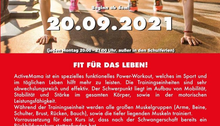 ActiveMama - Start 20.09.2021 