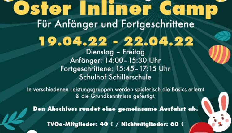 Oster Inliner Camp 19.04.22 – 22.04.22