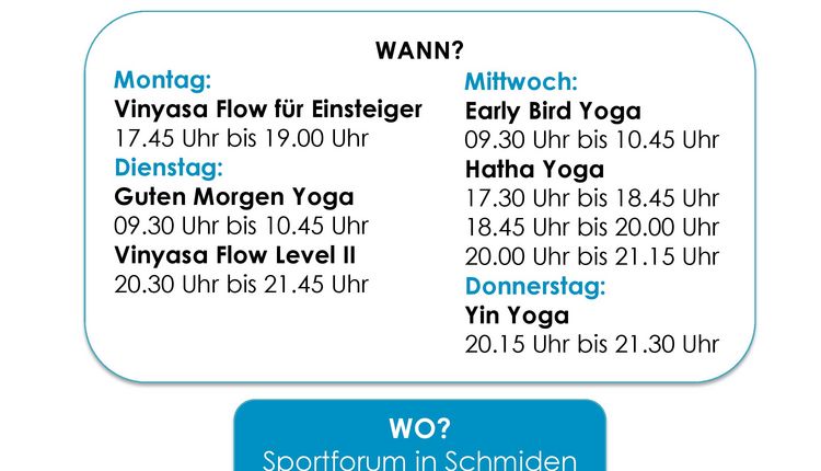 Yoga und Entspannung