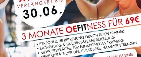 OeFit Re-Opening Aktion verlängert bis 30.06.