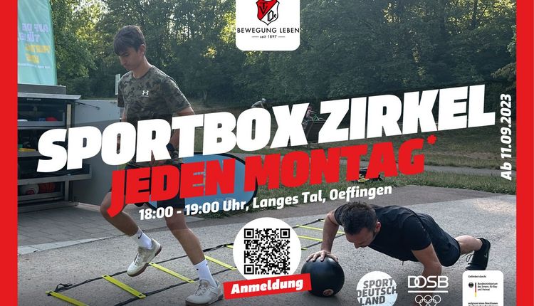 SportBox Zirkel ab Montag 11.09.23 im Langen Tal