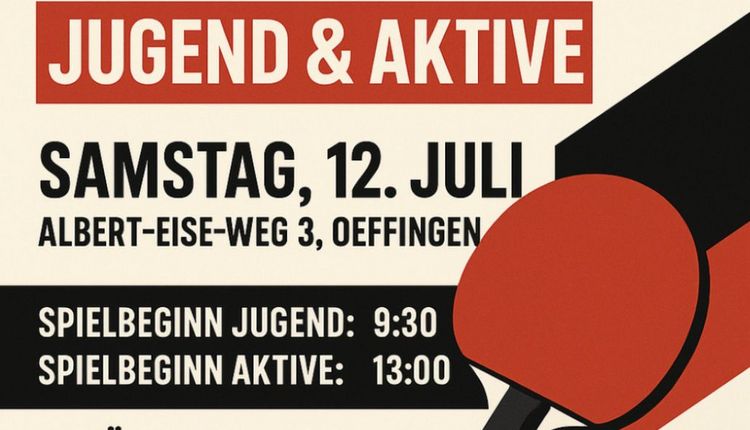 Vereinsmeisterschaften Jugend und Aktive