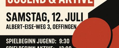 Vereinsmeisterschaften Jugend und Aktive