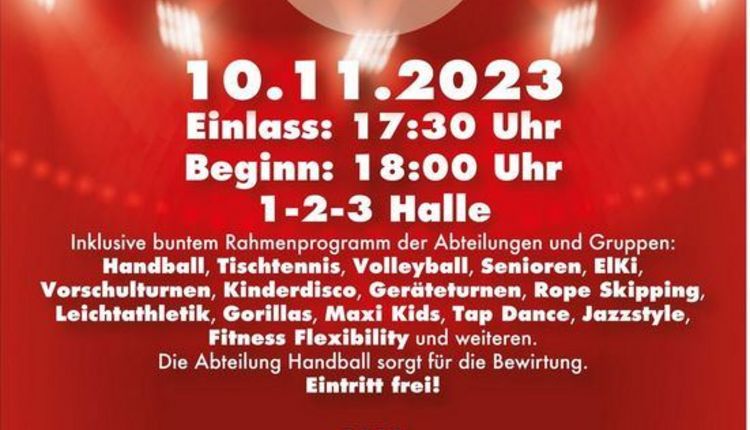 Jubiläums-Hallensportfest 2023