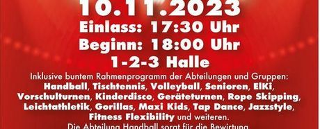 Jubiläums-Hallensportfest 2023