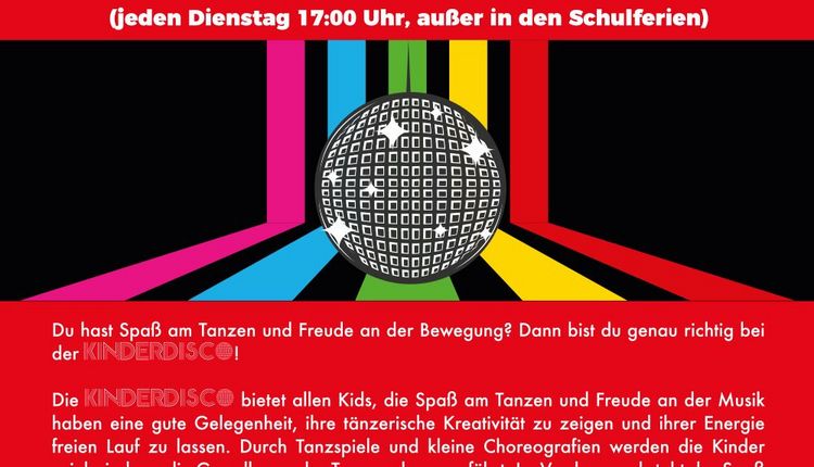 Kinderdisco (NEU) - Start 21.09.2021 