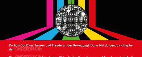Kinderdisco (NEU) - Start 21.09.2021 