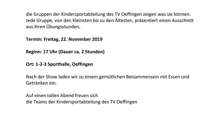 Kindersportfest 