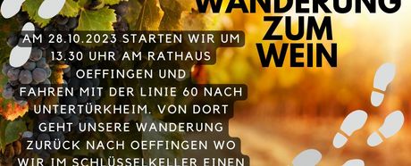 Wanderung zum Wein