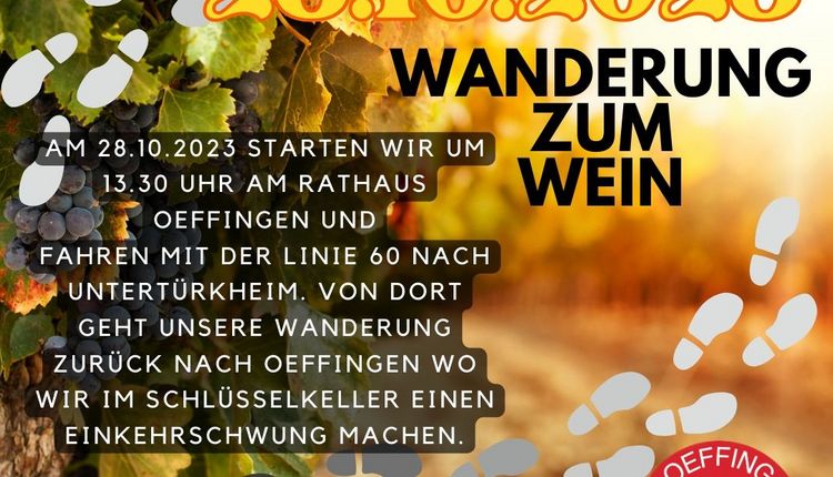 Wanderung zum Wein