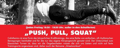 Get Strong "Push, Pull, Squat