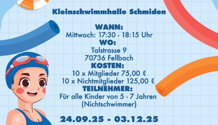 Schwimmkurs ab September 2025