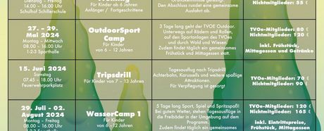 Ferienangebote für Kinder 2024