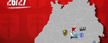 Staffeleinteilung Männer 1: Oberliga Baden-Württemberg